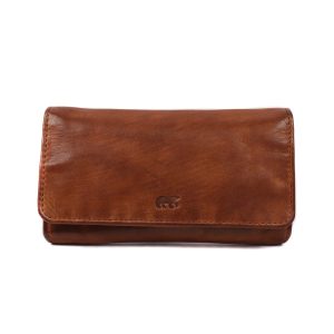 Bear Design Cow Lavato Portemonnee Noor Cognac CL9918 RFID