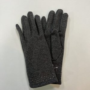 Lommers Handschoenen Glitter Grijs
