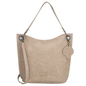 Beagles La Rambla Shopper Hobo Lichttaupe
