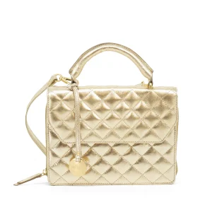 Mōsz Kris Bag L Crossbody Quilted Gold