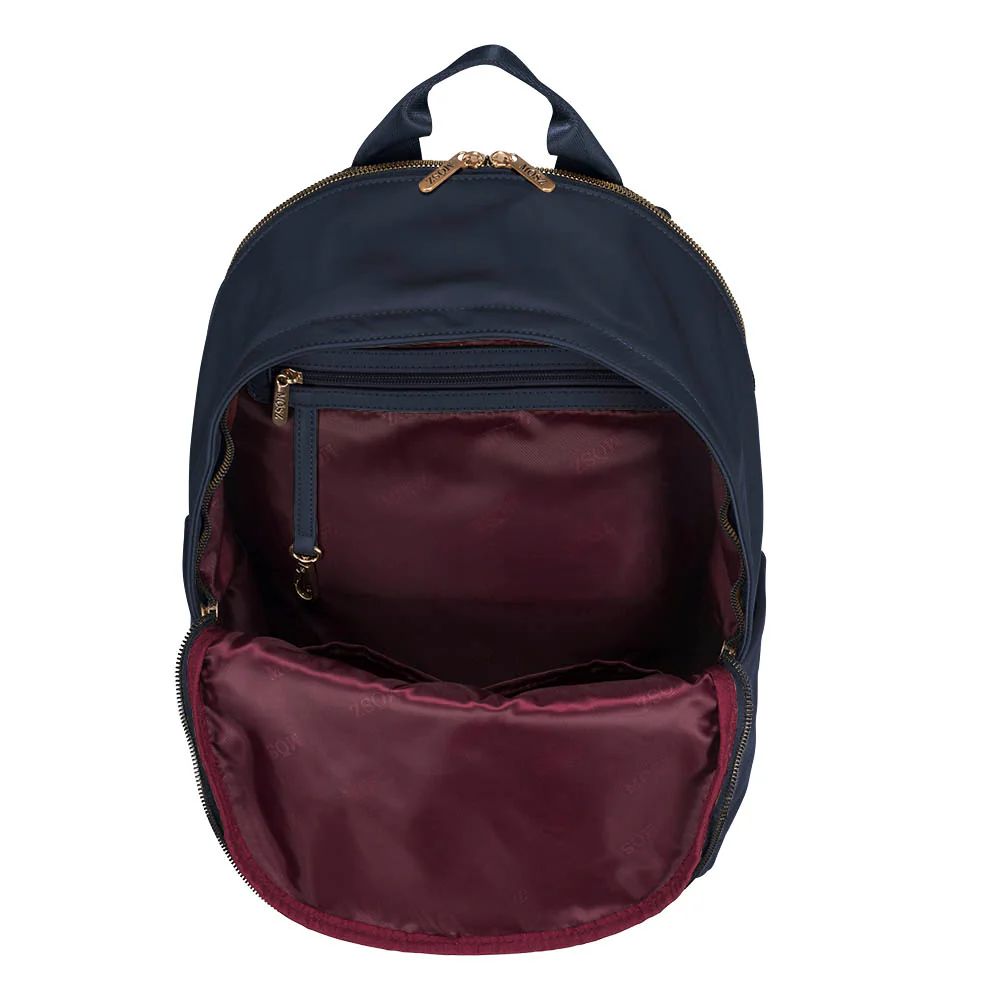 Mōsz Maren Laptoprugzak 15,6 inch Donkerblauw - Afbeelding 6
