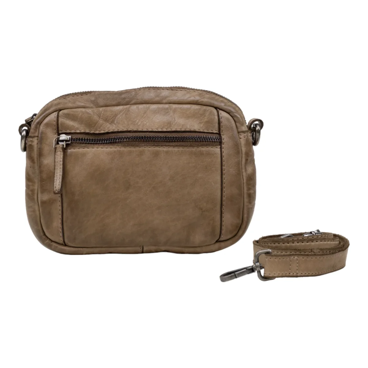 DSTRCT Harrington Road Schoudertas Taupe - Afbeelding 2
