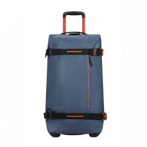 American Tourister Urban Track Duffle Wheels M Coated Navy/ Orange